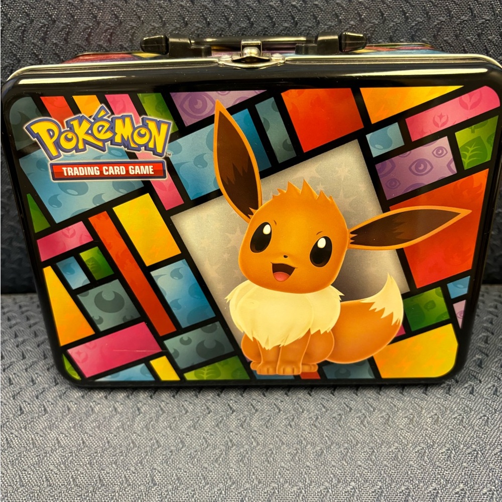 Pokémon trading tin